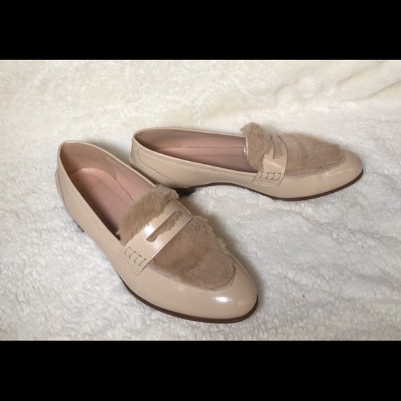 JCrew Academy Penny Loafer faux-fur Almond - Picture 5 of 8